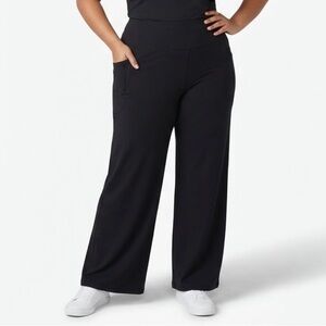 J. Jill Classic Black Wide-Leg leggings